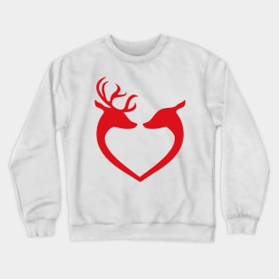 Reindeers Love Crewneck Sweatshirt